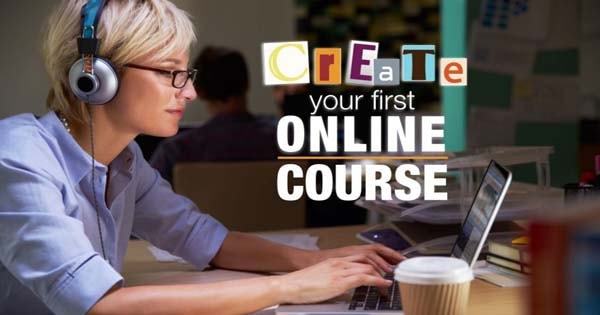 Create your first online course